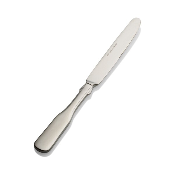 Bon Chef Liberty, Dinner Knife, Euro, Solid Handle, Mirror Finish, 13/0, 9.90" , set of 12 S1912 - main